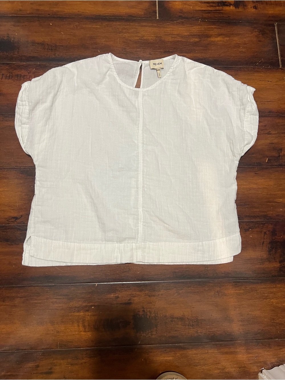 ME+EM White “Boxy” CottonTop